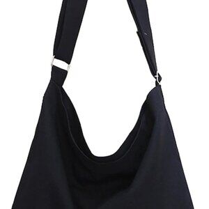 Women's Canvas Shoulder Bag Large Hobo Tote Casual Purse for Daily Use